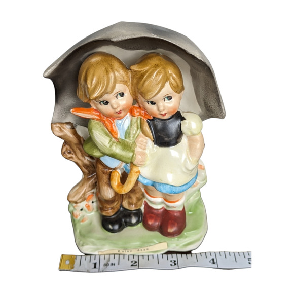 Hummel Figurine Little Boy And Girl Umbrella
VINTAGE - Picture 3 of 10